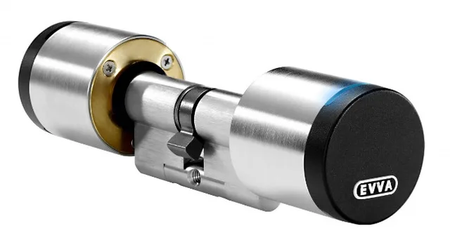 צילינדר חכם EVVA Air Key עם מנגנון הגנה אל-קדח ובקרת כניסה דרך אפליקציה